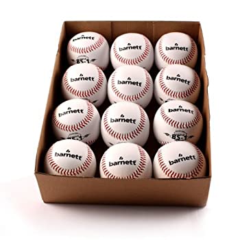 【中古】【輸入品・未使用】barnett practice baseball ball BS-1%ｶﾝﾏ% size 9%ﾀﾞﾌﾞﾙｸｫｰﾃ%%ｶﾝﾏ% white%ｶﾝﾏ% 1 piece [並行輸入品]