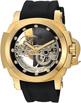【中古】【インポート品・未当て嵌める】Invicta Men\u0027s \u0027Coalition Forces\u0027 Automatic Stainless Steel and Silicone Casual Watch%ｶﾝﾏ% Color:Black (Model: 24708)
