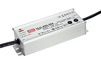 【中古】【輸入品・未使用】[PowerNex] Mean Well HLG-40H-20B 20V 2A 40W Single Output Switching LED Power Supply with PFC [並行輸入品]