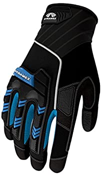 【中古】【輸入品・未使用】Pyramex Safety GL201ヘビーデューティインパクトワークグローブ、(中)|スカイマーケットプラス