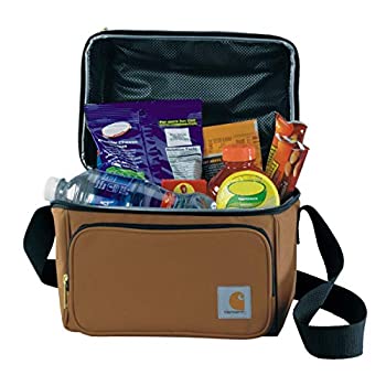 【中古】【インポート品・未当て嵌める】Carhartt Deluxe Dual Compartment Insulated Lunch Cooler Bag%ｶﾝﾏ% Carhartt Brown (並行輸入品） 141［並行輸入］ [並行輸入品]