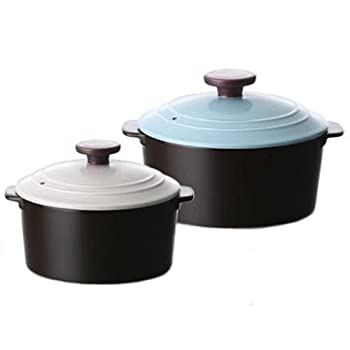 【中古】【輸入品・未使用】neoflam ネオフラム ネイチャークック ダンディ 鍋2種セット（両手14%ｶﾝﾏ%18cm） [並行輸入品]