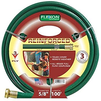 【中古】【輸入品・未使用】Flexon FR58100 5/8-Inch x 100-Foot 3-Ply Light Duty Garden Hose [並行輸入品]