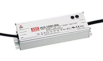 【中古】【輸入品・未使用】[PowerNex] Mean Well HLG-120H-54 54V 2.3A 124.2W Single Output Switching LED Power Supply with PFC [並行輸入品]