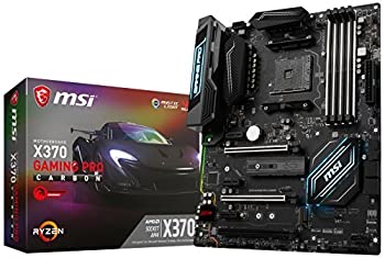 【中古】【インポート品・未当て嵌める】MSI X370 GAMING PRO CARBON Amd Ryzen X370 Ddr4 Vr Ready Hdmi Usb 3 Atx Gaming Motherboard [並行輸入品]