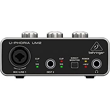 【中古】【輸入品・未使用】BHRINGER ベリンガー USBオーディオインターフェイス U-PHORIA UM2 [並行輸入品]｜スカイマーケットプラス 16,047円