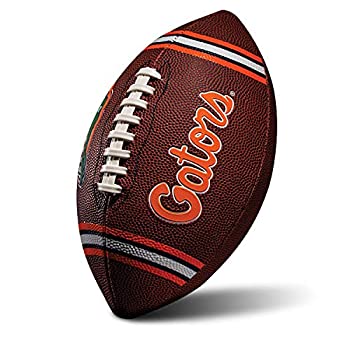 【中古】【インポート品・未当てはめる】Franklin Sports NCAA野球クラブLicensed Junior Football Junior 赤銅色