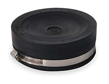 【中古】【輸入品・未使用】Fernco QC-108 8インチ Qwik キャップ ゴム