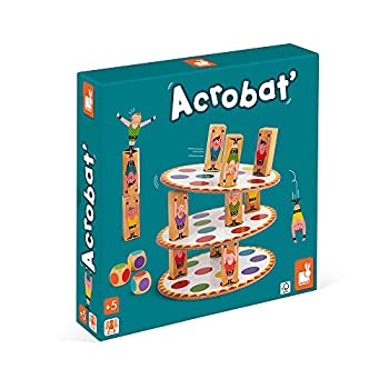 【中古】【輸入品・未使用】Janod ファミリーゲーム/アクロバット 木製玩具 TYJD02757