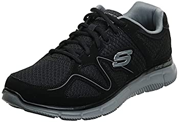 【中古】【インポート品・未当て嵌める】[スケッチャーズ] Skechers - Satisfaction Flesh Point [並行輸入品] - 58350BKGY - Color: 黒 - Size: 27.0 靴-その他