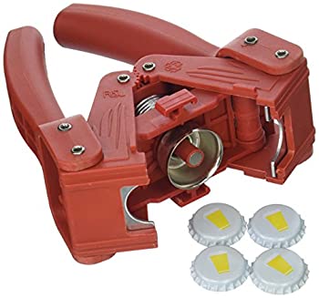 【中古】【輸入品・未使用】Red Baron Bottle Capper and 144 Count Cold Activated Bottle Caps by Strange Brew by Strange Brew [並行輸入品]