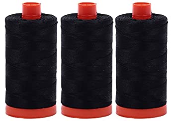 【中古】【輸入品・未使用】Aurifil 50WT - ソリッド - マココットン糸 - 各1422ヤード 3 Spool Bundles 3PK/MK50SC6 2692|スカイマーケットプラス