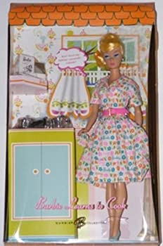 【中古】【輸入品・未使用】バービー人形Barbie LEARNS TO COOK Doll with Silver Tone Cookware GOLD LABEL Collectible Doll (2006) [並行輸入品]