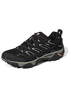 【中古】【輸入品・未使用】(12.5 UK%ｶﾝﾏ% Black (Black)) - Merrell Men's Moab 2 Gore-TEX Low Rise Hiking Boots｜スカイマーケットプラス