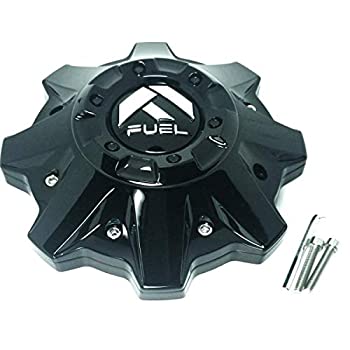 【中古】【輸入品・未使用】Fuel Offroad Wheels 1002-53GB 1002-53 グロスブラック ホイールセンターキャップ