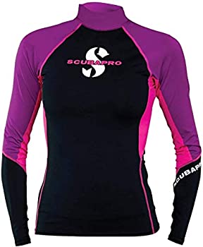 【中古】【輸入品・未使用】(X-Large%ｶﾝﾏ% Jewel) - ScubaPro Women's UPF 80 T-Flex Long Sleeve Rash Guard｜スカイマーケットプラス