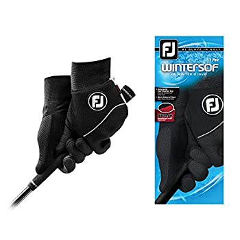 【中古】【輸入品・未使用】2017年Footjoy Wintersofメンズゴルフグローブwith Insulated Cuff L