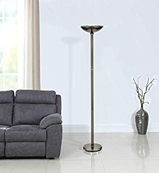 【中古】【輸入品・未使用】Artiva USA LED9485BSN サターンブラックつや消しスチールLED間接照明フロアランプ タッチ調光器付き 71インチ|スカイマーケットプラス