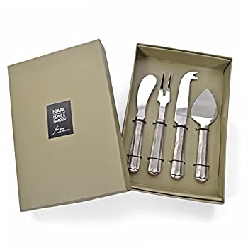 【中古】【輸入品・未使用】Napa Home \u0026 Garden Taverny 4-piece Cheese Serving Set