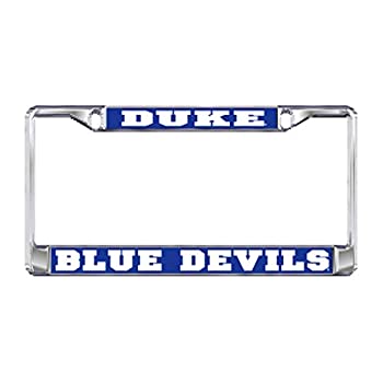 【中古】【輸入品・未使用】(DOMED DUKE METAL PLATE FRAME (15124)) - Duke Blue Devils Plate_Frame