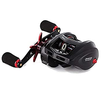 【中古】【輸入品・未使用】(Left Hand Retrieve) - JOHNCOO Titan Baitcasting Reel Max Drag 13 Kgs Big Fish Fishing Reel for Saltwater and Freshwater Heavy Duty