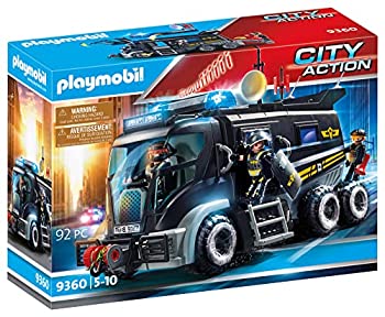 【中古】【輸入品・未使用】PLAYMOBIL 9360 SWAT Team truck with light and sound - NEW 2018 33,316円
