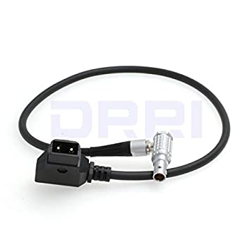 【中古】【輸入品・未使用】drri 18?%ﾀﾞﾌﾞﾙｸｫｰﾃ% D -タップにLEMO 0b 2ピン右角度オス電源ケーブルfor Teradek Bond