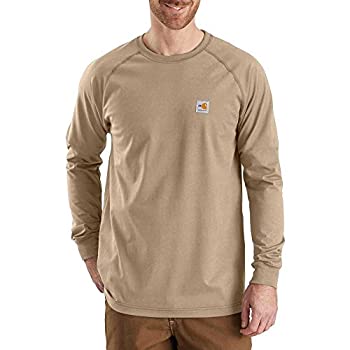 【中古】【輸入品・未使用】Carhartt メンズ 防炎 フォース 長袖Tシャツ US サイズ: Small カラー: ベージュ｜スカイマーケットプラス