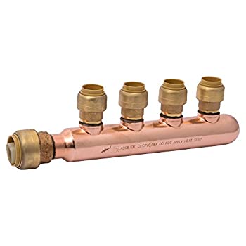 【中古】【インポート品・未当て嵌める】Sharkbite 25555低周波 Manifolds with push-fit Branches