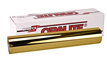 【中古】【輸入品・未使用】ORACAL 351 ミラーゴールドクロームビニール 12インチ x 24インチ ラップロール クリカット/シルエット/カメオ用 (2ロール)