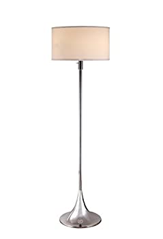 【中古】【輸入品・未使用】Artiva USA LED051302FC Florenza 63インチ 2ライト LEDフロアランプ 調光器付き 高さ18×幅18×長さ18、クロム 63 H x 18 W x 18 L LED051302FC