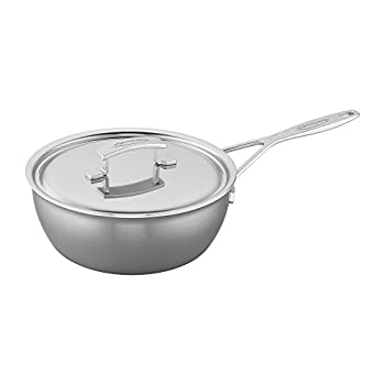 【中古】【インポート品・未当て嵌める】Demeyere Industry 5-Ply 3.3l Stainless Steel Essential Pan
