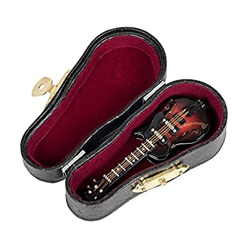 【中古】【輸入品・未使用】ミニチュアエレキギター ケース3インチ
