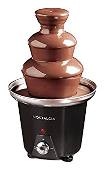 【中古】【輸入品・未使用】ノスタルジア 2段 ミニサイズチョコレートファウンテン チョコレートフォンデュ Nostalgia CFF-965 Mini Chocolate Fondue Fountain with 2-Tier