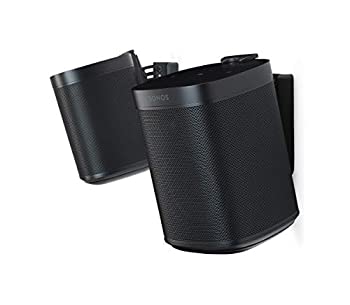 【中古】【輸入品・未使用】(Pair%カンマ% Black) - Flexson Pair Wall Mount for Sonos One - Black|スカイマーケットプラス