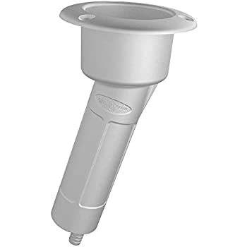 【中古】【輸入品・未使用】Mate Series P1015DW Plastic 15C Rod & Cup Holder - Drain - Round Top - White