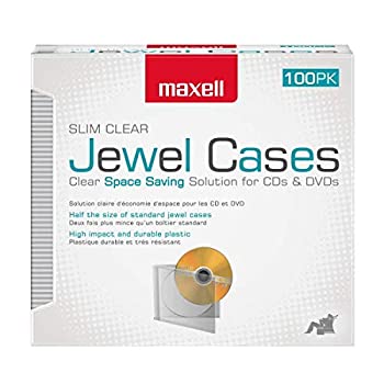 【中古】【輸入品・未使用】100pk cd-slim100clクリアスリム5?mmジュエルCases