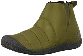 【中古】【インポート品・未当て嵌める】[キーン] シューズ HOWSER MID(旧模範例) レディース DARK OLIVE/RAVEN 23.5 糎
