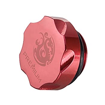 【中古】【輸入品・未使用】Bitspower G1/4インチ スレッド用 ストップフィッティング ディープブラッドレッド BP-DBRPRE-06
