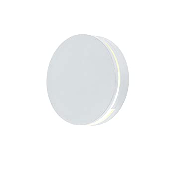 【中古】【輸入品・未使用】Dals照明ledstep004d-wh 3?%ﾀﾞﾌﾞﾙｸｫｰﾃ%ラウンドインドア/アウトドアLEDステップライト3、%ﾀﾞﾌﾞﾙｸｫｰﾃ%ホワイト｜スカイマーケットプラス