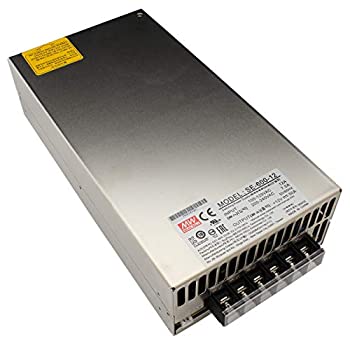 【中古】【輸入品・未使用】Meanwell ACアダプタ 12V/50A/600W SE-600-12 [並行輸入品]