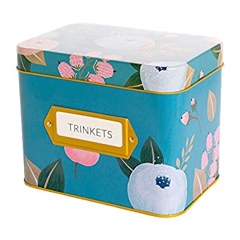 【中古】【輸入品・未使用】(Blue Tin) - Recipe Box With 24 Cards & 12 Dividers by Polite Society (Blue Tin)｜スカイマーケットプラス