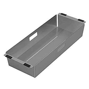 【中古】【輸入品・未使用】Whitehaus whnplcol Noah PlusステンレススチールColander、 WHNPLCOL-GM