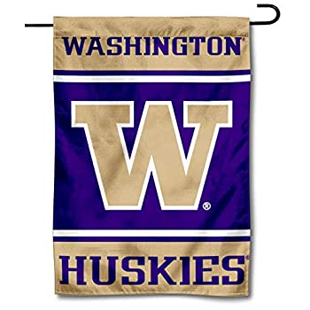 【中古】【輸入品・未使用】Washington Huskies Garden Flag｜スカイマーケットプラス