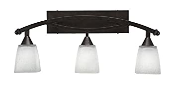 【中古】【輸入品・未使用】Toltec照明Bow 3ライトBath Bar with 4.5?%ﾀﾞﾌﾞﾙｸｫｰﾃ%バブルガラス