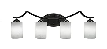 【中古】【輸入品・未使用】Toltec Lighting Zilo 4ライトバスバー 4インチバブルガラス|スカイマーケットプラス