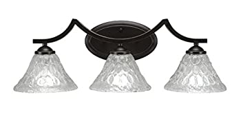 【中古】【輸入品・未使用】Toltec照明Zilo 3ライトBath Bar with 7?%ﾀﾞﾌﾞﾙｸｫｰﾃ%イタリアバブルガラス｜スカイマーケットプラス