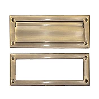 【中古】【輸入品・未使用】BRASS Accents A07-M0070-609 メールスロット 3インチ x 10インチ アンティーク真鍮