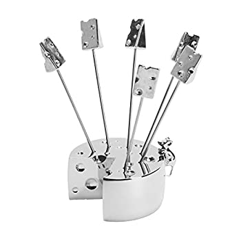 【中古】【輸入品・未使用】Elegance 機能的なマウスチーズピック シルバー