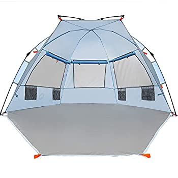 【中古】【輸入品・未使用】Easthills Outdoors Instant Shader Extended Easy Up Beach Tent Sun Shelter - Extended Zippered Porch Included 141［並行輸入］｜スカイマーケットプラス
